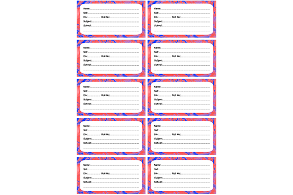 greeting card color images